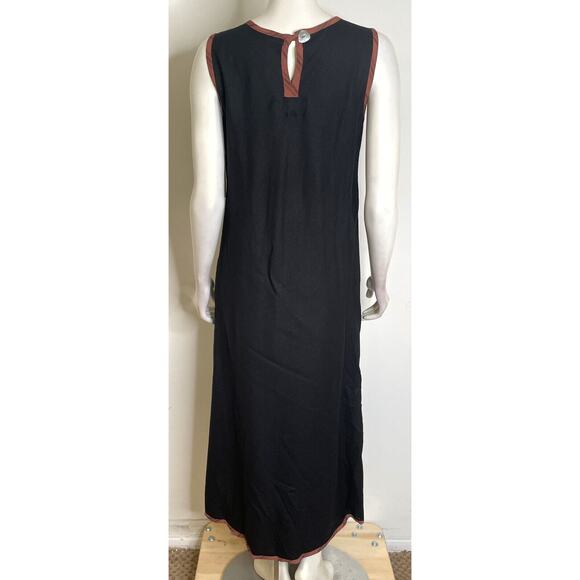 In the Mix Black CA 2 Pc Set M NWT Dress Jacket Lagenlook Nothing Matches Patch - Picture 4 of 16